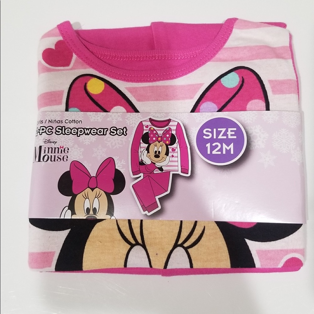 NWT Minnie Mouse PJs set